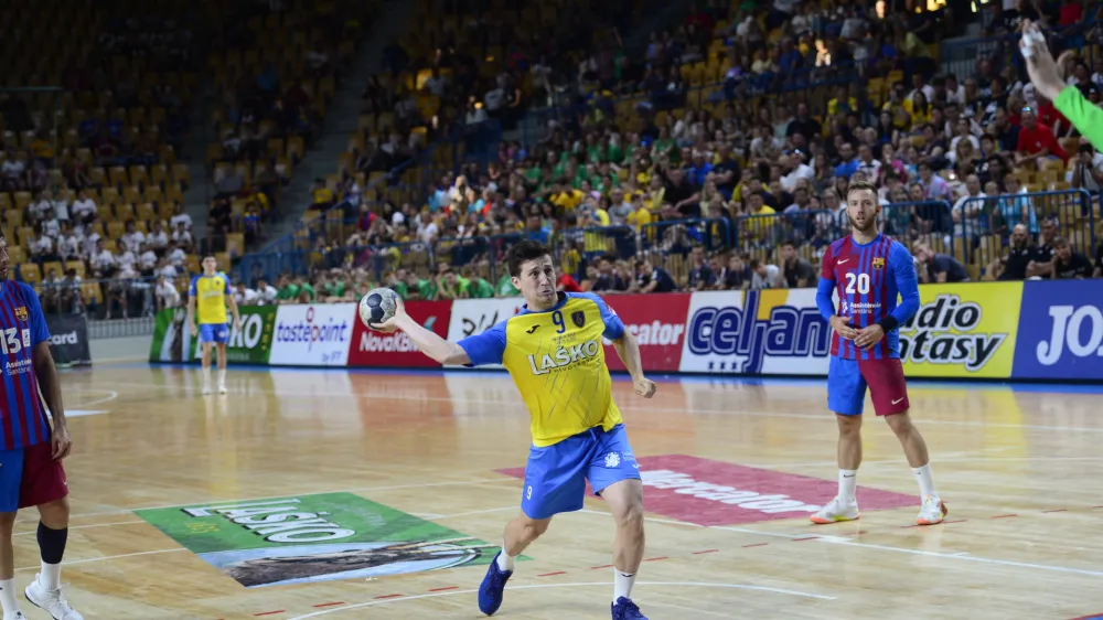 rokomet, david razgor, celje pivovarna laško, barcelona