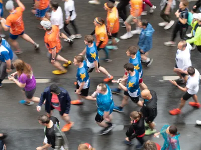 Dunajski maraton, ki je potekal aprila, je bil označen kot tarča bombnega napada po vzoru bombnega napada na Bostonskem maratonu leta 2013. Fotografija je simbolična.&nbsp;