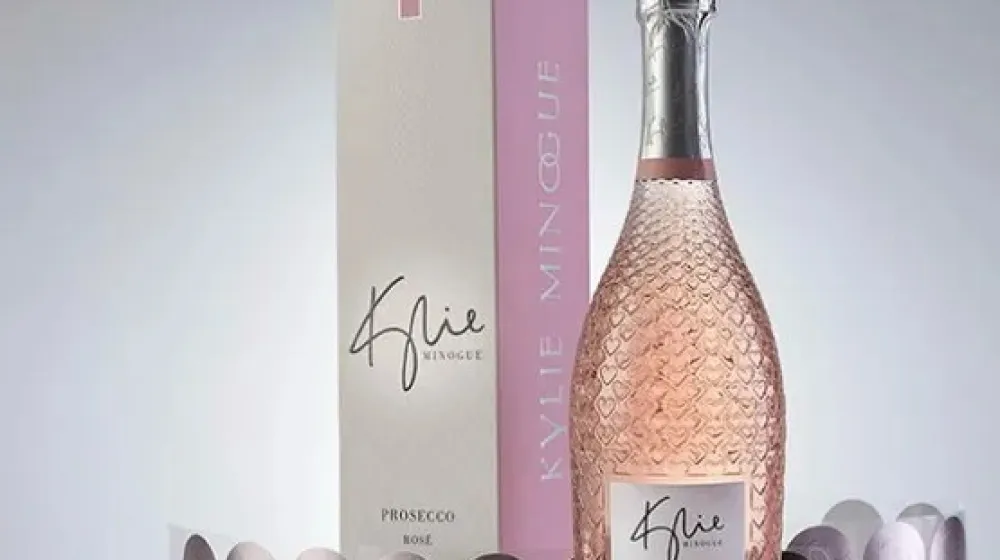 Steklenica proseka Kylie Minogue 