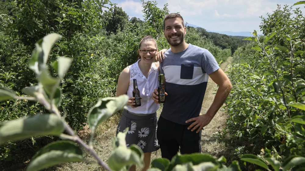 23.06.2022 - Boštjan Pečar pridelovalec jabolk in ciderja- Kozina (Prešnica)FOTO: Luka Cjuha