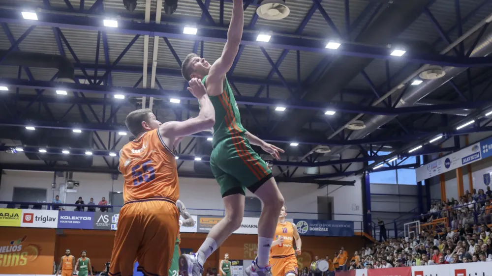 Edo Murič- 25.05.2022 &ndash; &scaron;port - ko&scaron;arka - 1. tekma finala državnega prvenstva v ko&scaron;arki med Helios Domžale in Cedevita Olimpija /FOTO: Jaka Gasar