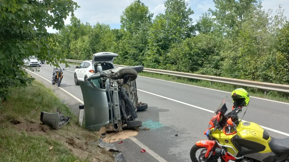 prometna nesreča Medno