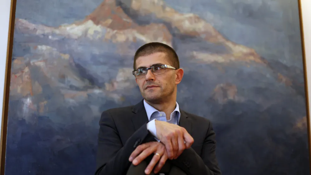 Matjaž Rakovec, predsednik uprave zavarovalnice Triglav    //FOTO: Jaka Gasar