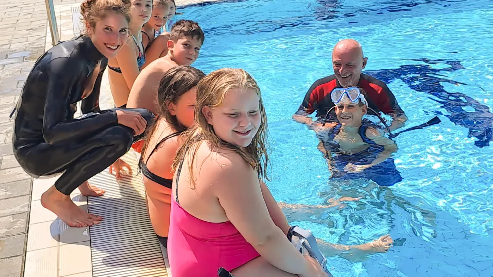 Otro&scaron;ko potapljanje - učenje potapljanja