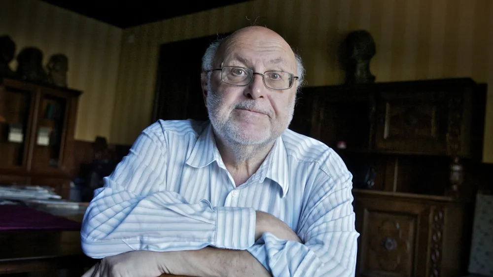  Milan Jesih, predsednik DSP - Drutvo slovenskih pisateljev//FOTO: Jaka Adamič  