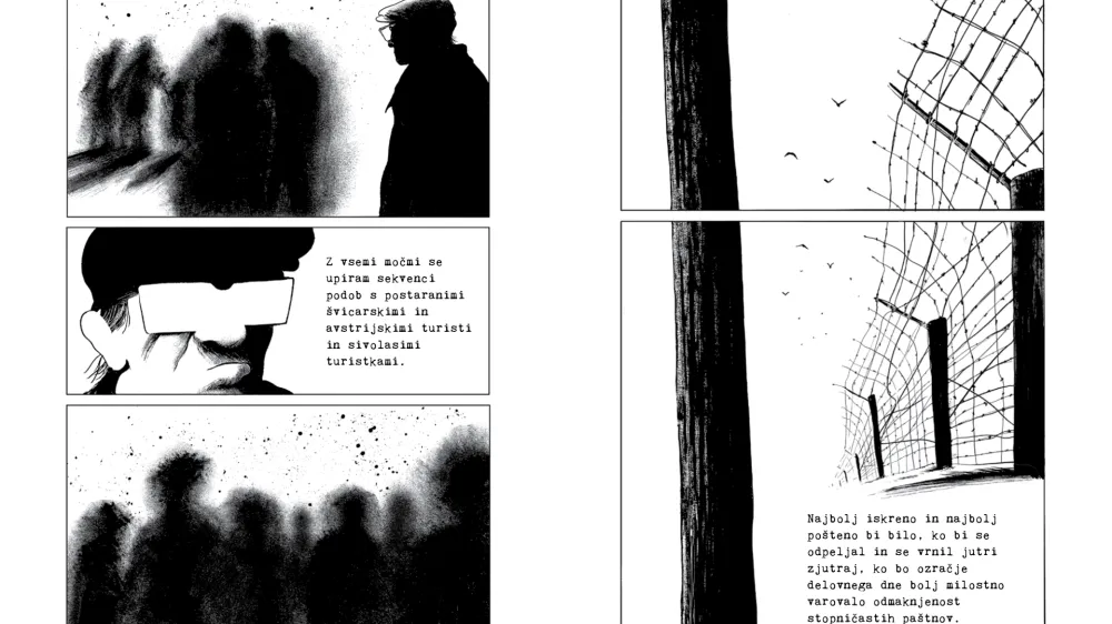 Nekropola kot strip bo izšla v prihondjih dneh.&nbsp;