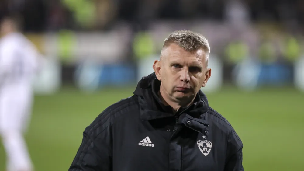 trener Maribora Radovan Karanović- 09.04.2022 – nogomet - Maribor: Olimpija, Prva liga Telemacha, 30. krog: //FOTO: Jaka Gasar