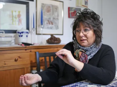 - 12.03.2018  Tatjana Rojc, literarna teoretičarka  zamejska Slovenka iz Trsta  nova predstavnica slovenske manjine v italijanskem parlamentu - 315-članskem zgornjem domu oziroma senatu. //FOTO: Toma SkaleOPOMBA: DNEVNIKOV OBJEKTIV - INTERVJU 2018