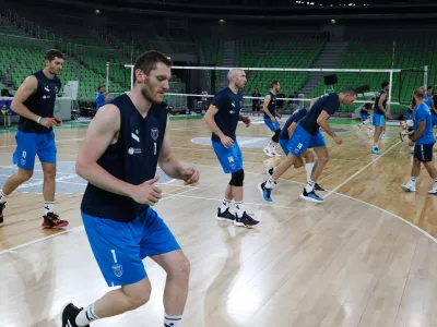 18.08.2022. Priprave slovenske odbojkarske reprezentance pred svetovnim prvenstvom v odbojki.//FOTO: Bojan Velikonja