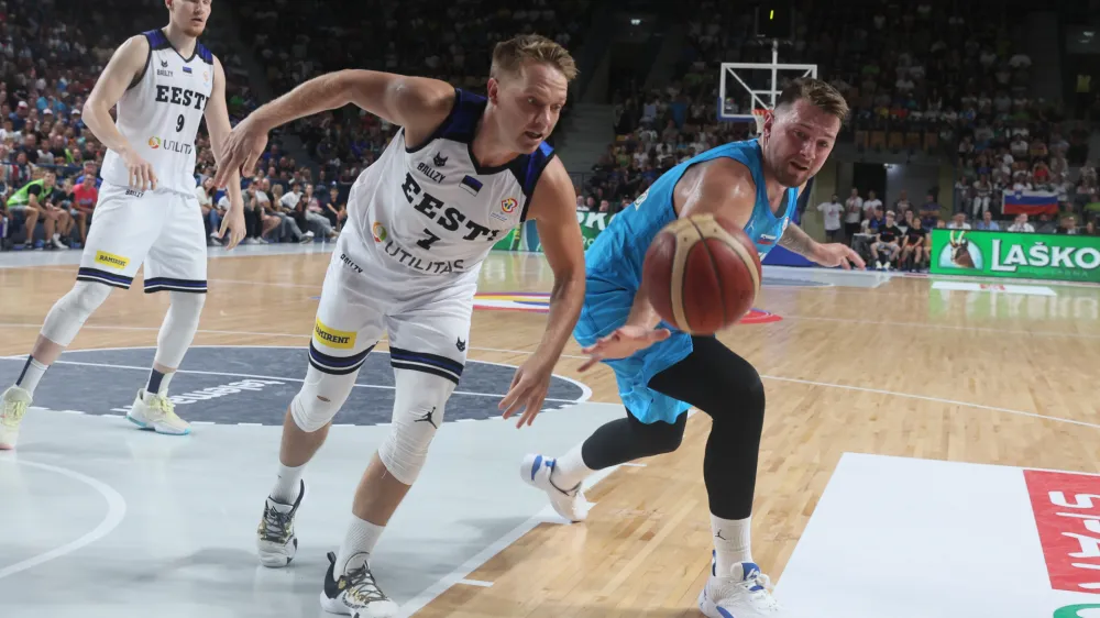 Košarka Slovenije: Estonija, Dončić- 25.8.2022 poslana na DNEVNIK