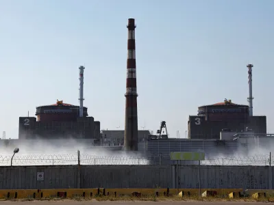 A view shows the Zaporizhzhia Nuclear Power Plant in the course of Ukraine-Russia conflict outside the Russian-controlled city of Enerhodar in Zaporizhzhia region, Ukraine August 30, 2022. REUTERS/Alexander Ermochenko