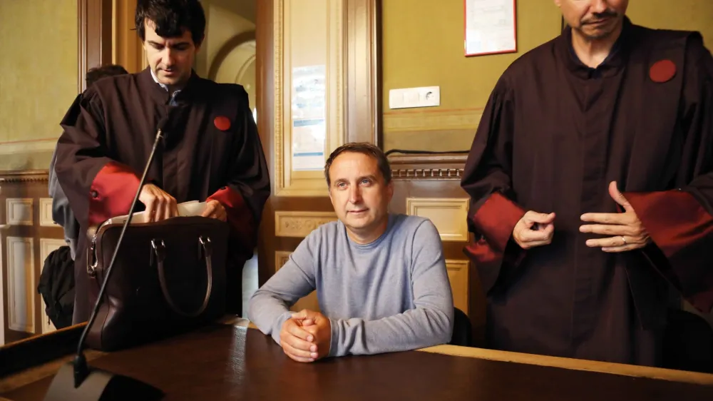 Igor Velov- 02.09.2022 – sojenje – predobravnavni narok za nekdanjega direktorja agencije za varnost prometa (AVP) Igorja Velova, ki mu specializirano državno tožilstvo očita jemanje podkupnine. //FOTO: Tomaž Skale