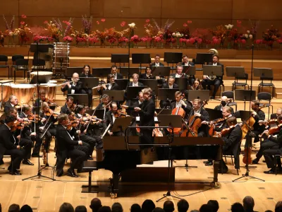 orkester Dunajski filharmoniki -<br><br>- 08.09.2022 – 70. Ljubljana Festival 2022 – zaključek z nastopom Dunajskih filharmonikov v Cankarjevem domu<br><br>//FOTO: Luka Cjuha