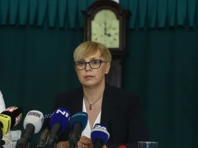 Nataša Pirc Musar, kandidatka za predsednico republike<br><br>23.06.2022 - Predsedniške volitve 2022 - novinarska konferenca pravnice Nataše Pirc Musar, na kateri bo sporočila svojo odločitev glede kandidature na predsedniških volitvah<br><br>FOTO: Luka Cjuha