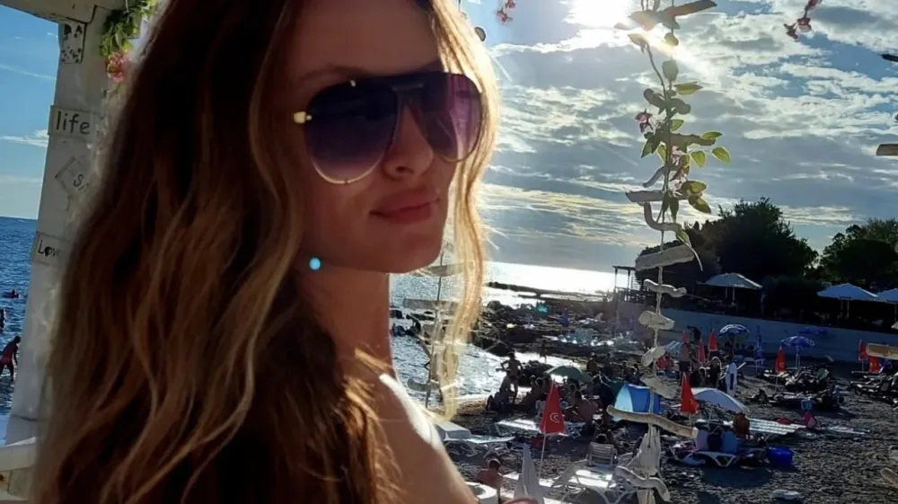 Iryna Osypenko je še vedno globoko v počitniškem vzdušju in se sprošča nekje na hrvaškem Jadranu. F instagram