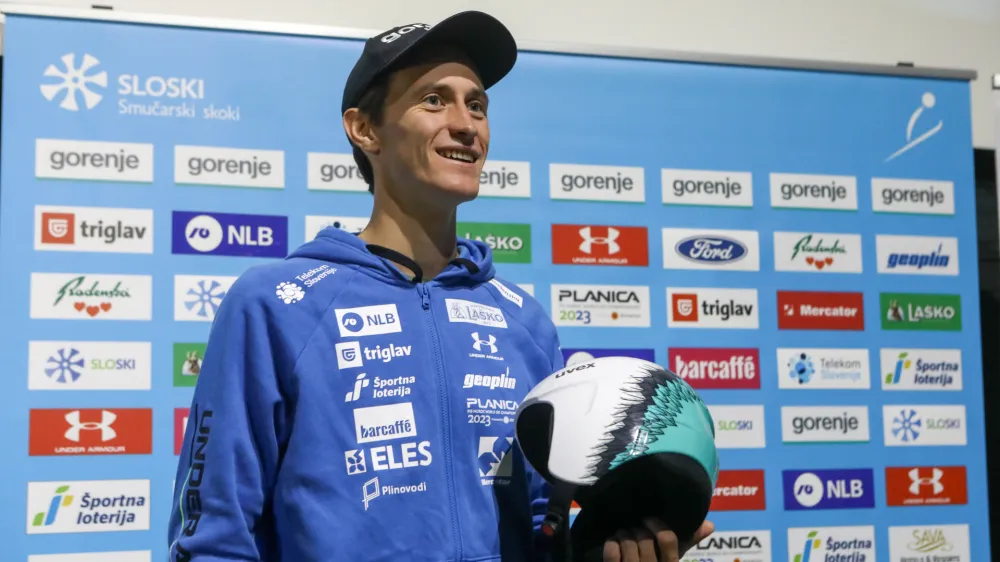 Peter Prevc- 28.09.2022 - moška in ženska reprezentanca v smučarskih skokih – predstavitev obeh ekip za sezono 2022/23 – smučarji skakalci  //FOTO: Luka Cjuha