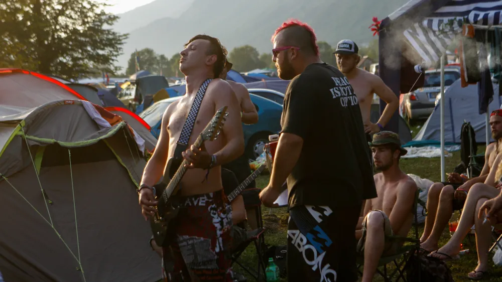 Tolmin - Festival Metaldays - Festival Heavy metal glasbe.//foto: Bojan Velikonja