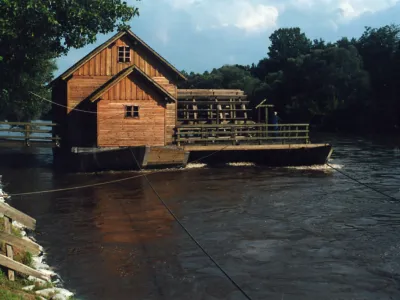 mlin na Muri, Buerjaški dnevi Ižakovci foto Jože Žerdin