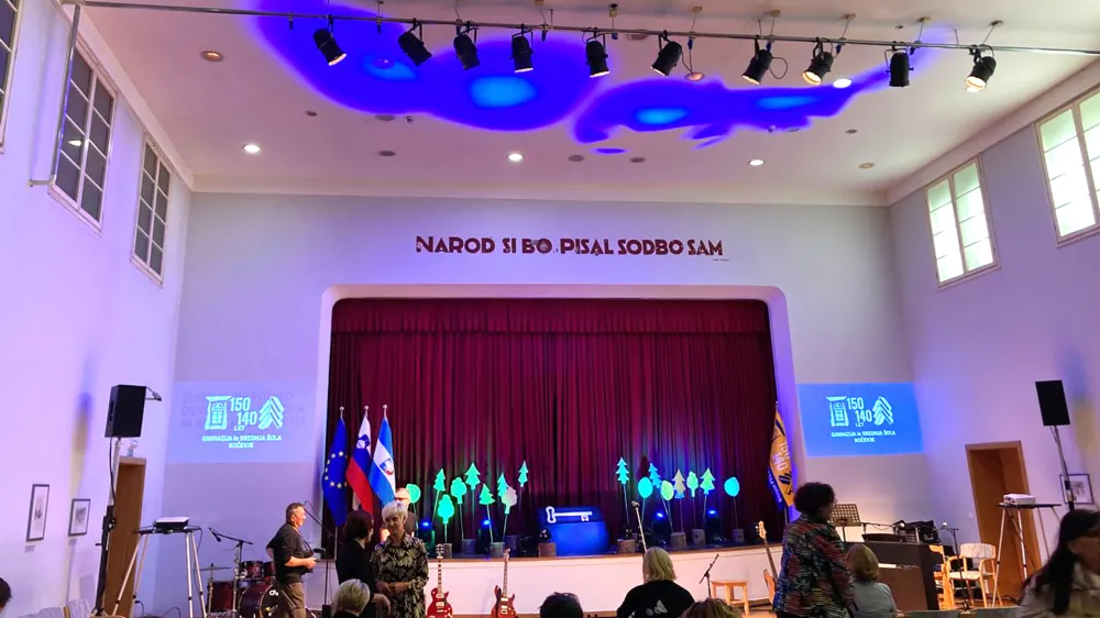 Proslava 150 let kočevske gimanzije