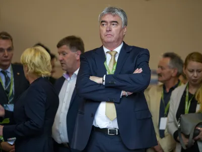 ﻿novi evropski poslanec Milan Zver (SDS)- 26.05.2019 - Evropske volitve 2019 - Volitve poslancev v Evropski parlament -//FOTO: Matjaž Rušt