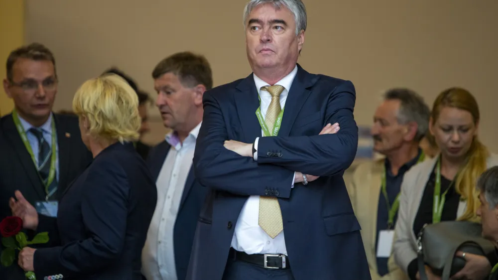 ﻿novi evropski poslanec Milan Zver (SDS)- 26.05.2019 - Evropske volitve 2019 - Volitve poslancev v Evropski parlament -//FOTO: Matjaž Rušt