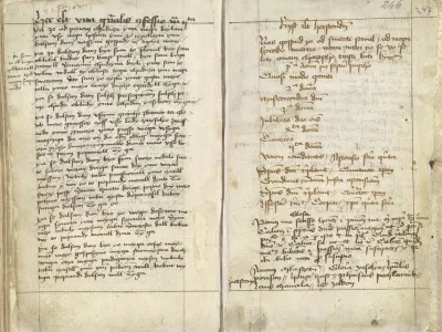 Sti&scaron;ki rokopis, okoli leta 1428; NUK