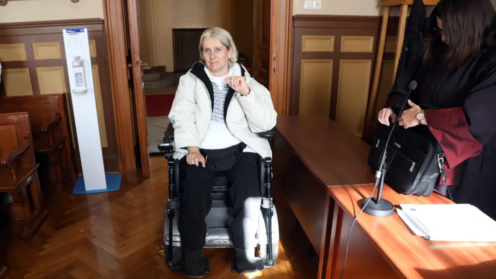 Sojenje Eriki Novak in preostalim obtoženim se bo z zagovori začelo konec meseca. Foto: Tomaž Skale