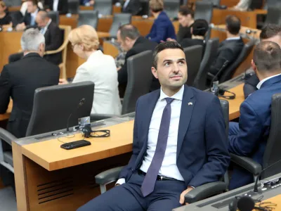 poslanec NSi Matej Tonin<br><br><br>- 08.07.2022 – Državni zbor RS - prireditev DZ v znak podpore ukrajinskemu narodu v boju za svojo domovino in izkaz prijateljstva ukrajinski državi <br><br>//FOTO: Tomaž Skale<br>