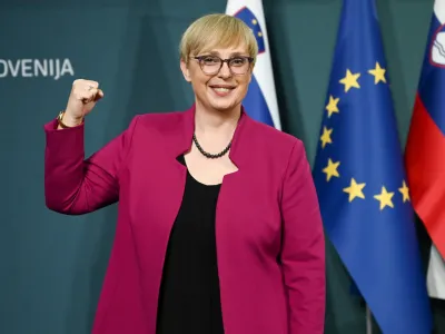 nova predsednica republike Nataša Pirc Musar, <br><br><br>- 13.11.2022 – Predsedniške volitve 2022 – 2. krog - sedme volitve za petega predsednika republike v samostojni Sloveniji – volilci v drugem krogu odločali med kandidatoma Anžetom Logarjem in Natašo Pirc Musar,<br><br> <br>//FOTO: Nik Erik Neubauer