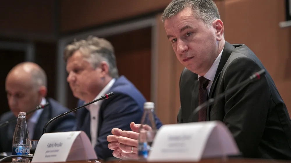 ﻿glavni izvršni direktor in član upravnega odbora Fortenova Grupe Fabris Peruško- 09.06.2020 - predstavitev strategije sodelovanja Fortenova Grupa in Mercator s slovenskimi dobavitelji, //Foto: Matjaž Rušt