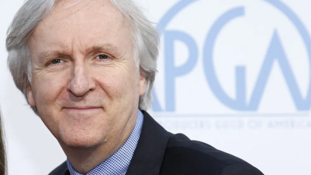 Director James Cameron arrives at the 21st annual Producers Guild of America Awards in Los Angeles in this January 24, 2010 file photo. Cameron was nominated for best director for his film "Avatar" for the 82nd Academy Awards, announced February 2, 2010. The Oscars will be presented March 7, 2010<br>REUTERS/Danny Moloshok/Files (UNITED STATES - Tags: ENTERTAINMENT HEADSHOT)