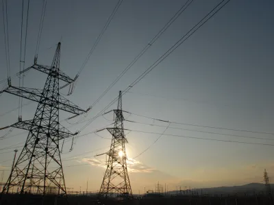 daljnovod, Nuklearna elektrarna Krško (NEK), Jedrska elektrarna Krško (JEK)<br><br>,// FOTO: Luka Cjuha<br><br>OPOMBA: ZA OBJAVO V ČASOPISU DNEVNIK