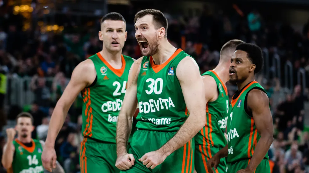Zoran Dragic during ABA league 2022-2023 regular season match between Cedevita Olimpija and Partizan in Ljubljana, Slovenia on December 11, 2022