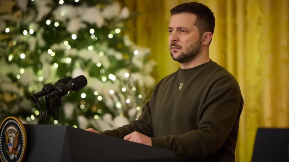 ZDA, Washington.<br>Ukrajinski predsednik Volodimir Zelenski na obisku v ZDA.<br>Nagovor ukrajinskega predsednika Volodimirja Zelenskega.