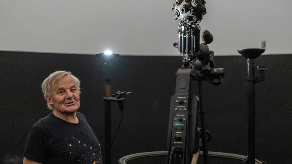 Boris Kham poudarja, da bi Ljubljana potrebovala sodobni planetarij.