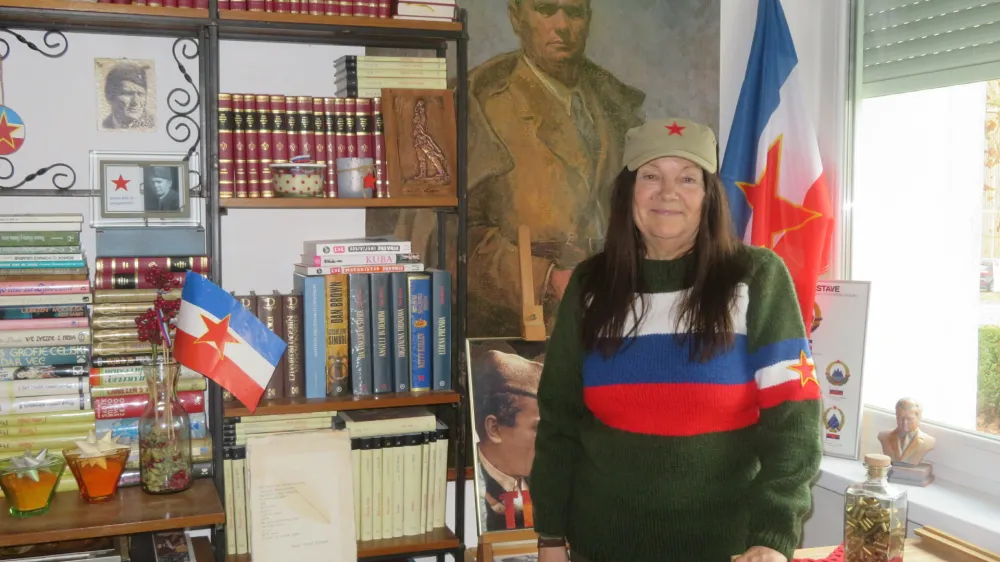 Breda Videnič Kupljenik pravi, da je njeno stanovanje zgolj odraz njene duše. Foto: Dragana Stanković