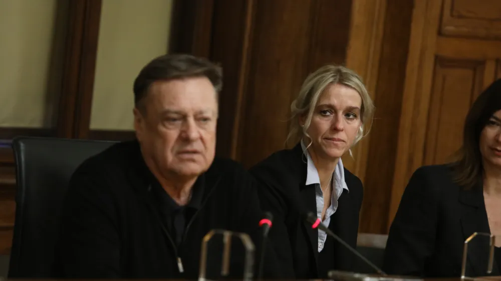 - 10.01.2023 - MOL - novinarska konferenca ljubljanskega župana Zorana Jankovića - predstavili nova direktorja Javnega holdinga Ljubljana in javnega podjetja Voka Snaga ter novo vodjo Oddelka za gospodarske dejavnosti in promet //FOTO: Luka Cjuha