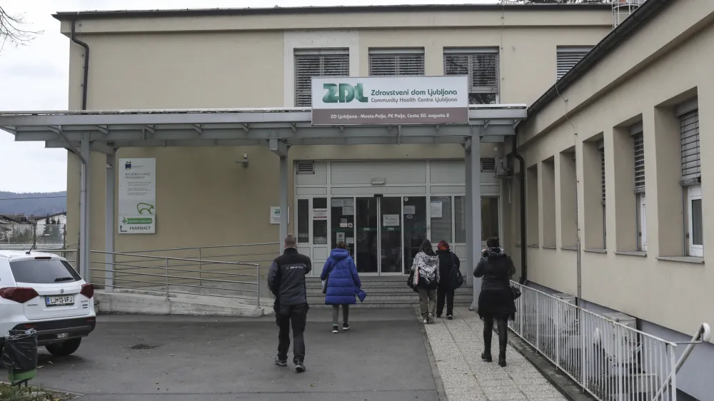 - 01.12.2022 &ndash; Zdravstveni dom ZD Polje, Cesta 30. avgusta 2 v Ljubljani //FOTO: Jaka Gasar