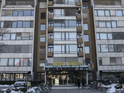 - 30.01.2023 - Poslovna stavba Lesnina, Parmova 53 v Ljubljani//FOTO: Jaka Gasar