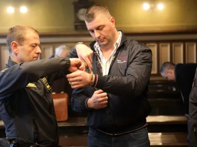 Velibor Lipovac <br><br>- 02.03.2023 &ndash; sojenje Veliborju Lipovcu in skupini soobtoženim - osumljeni trgovanja s prepovedano drogo <br><br>//FOTO: Tomaž Skale<br>