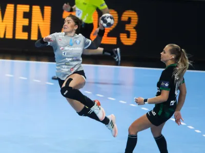 - 09.10.2022 &ndash; ženski rokomet - Krim M: Ferencvaro&scaron;, evropska liga prvakinj, 4. krog: skupina A: //FOTO: Bojan Velikonja