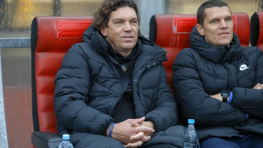 trener Celja Roman PYLYPCHUK- 22.10.2022 – nogomet - Bravo: Celje, Prva liga Telemacha, 14. krog: //FOTO: Luka Cjuha