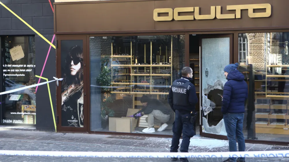 Z vlomom je nastalo nekaj tisoč evrov škode. F Luka Cjuha