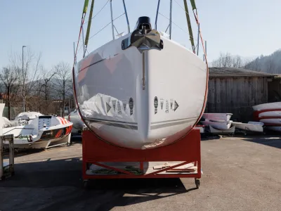 Preserje, Podpec.<br>Novinarska konferenca podjetja Seascape s predstavitvijo podjetja in ogledom proizvodnje jadrnice Beneteau first 36 ob prejemu najprestiznejsih navticnih nagrad.