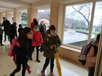 ﻿OŠ Frana Erjavca Nova Gorica, ponovno vračanje otrok v šole, šola, učenci, šolarji