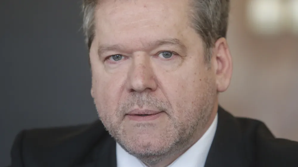 Igor Papič, kandidat za ministra za visoko &scaron;olstvo, znanost in inovacije - 12.01.2023 - Preoblikovanje vlade Roberta Goloba - predstavitev kandidata za ministra za visoko &scaron;olstvo, znanost in inovacije Igorja Papiča pred odborom DZ //FOTO: Jaka Gasar