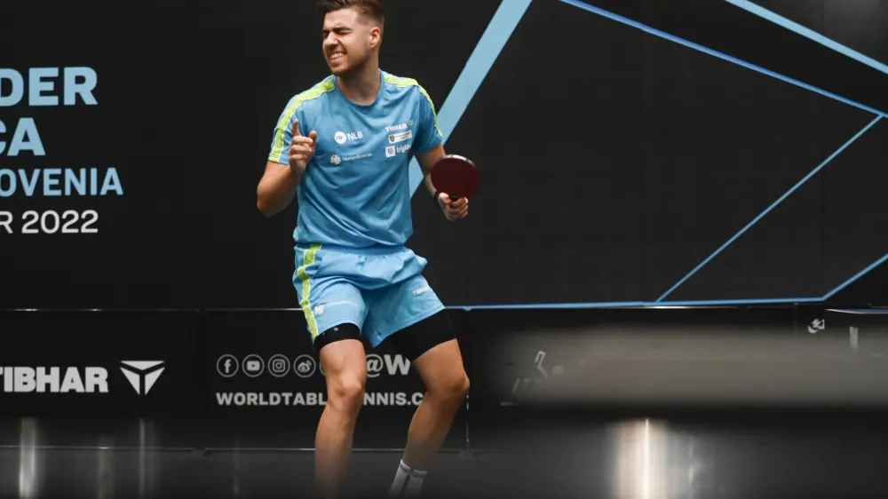 Darko Jorgić <br><br><br> - 03.11.2022 – namizni tenis – mednarodni turnir WTT Contender v Novi Gorici - odprto prvenstvo Slovenije -<br><br> <br><br>//FOTO: Nik Erik Neubauer