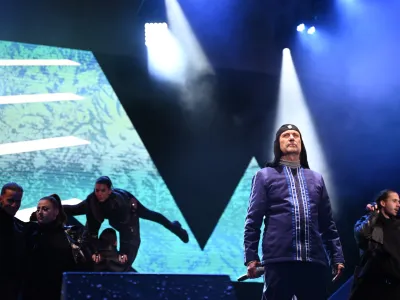 Laibach, <br><br>- 21.02.2023 – Kranjska Gora - otvoritvena slovesnost 43. svetovnega prvenstva v nordijskem smučanju PLANICA 2023 - največji športni dogodek v zgodovini Slovenije,<br><br> <br><br>//FOTO: Nik Erik Neubauer