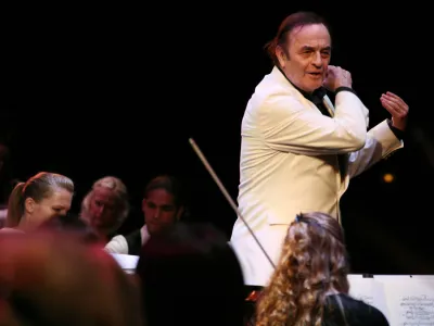 švicarski dirigent Charles Dutoit F Aline Paley