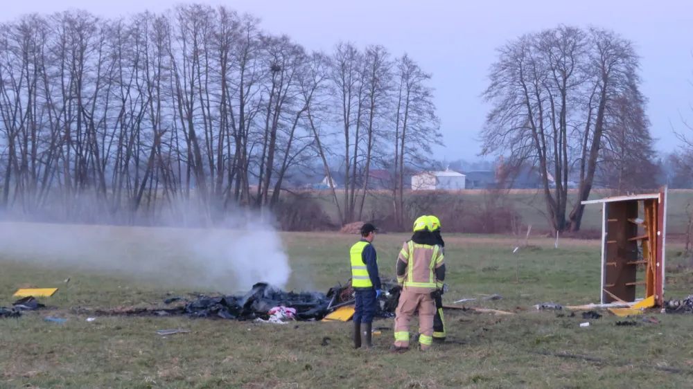 &Scaron;entjernejski gasilci so bili na kraju nekaj minut po dogodku. F Dragana Stanković